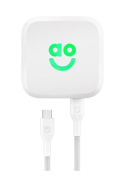 AO 45w Charger and Lightning Cable Fixed