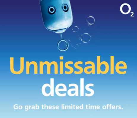 O2 Unmissable Deals